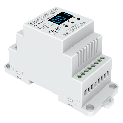 DMX512 to 4CH 0-10V Decoder DL For LED strip lights indoor